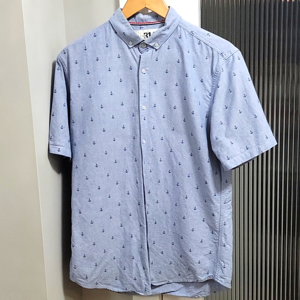 Le31 (Simons) Short Sleeve Button Down